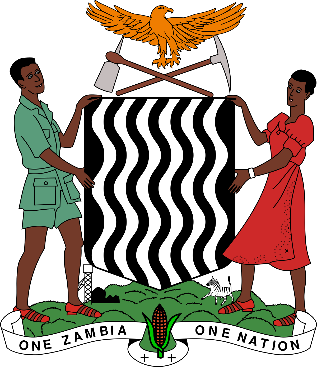 Zambia Flag
